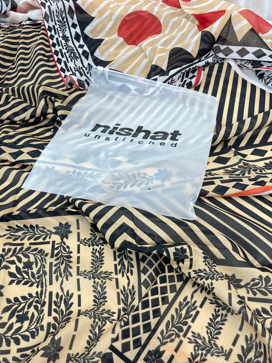 NISHAT LAWN 2 PC SHIRT DUPATTA
