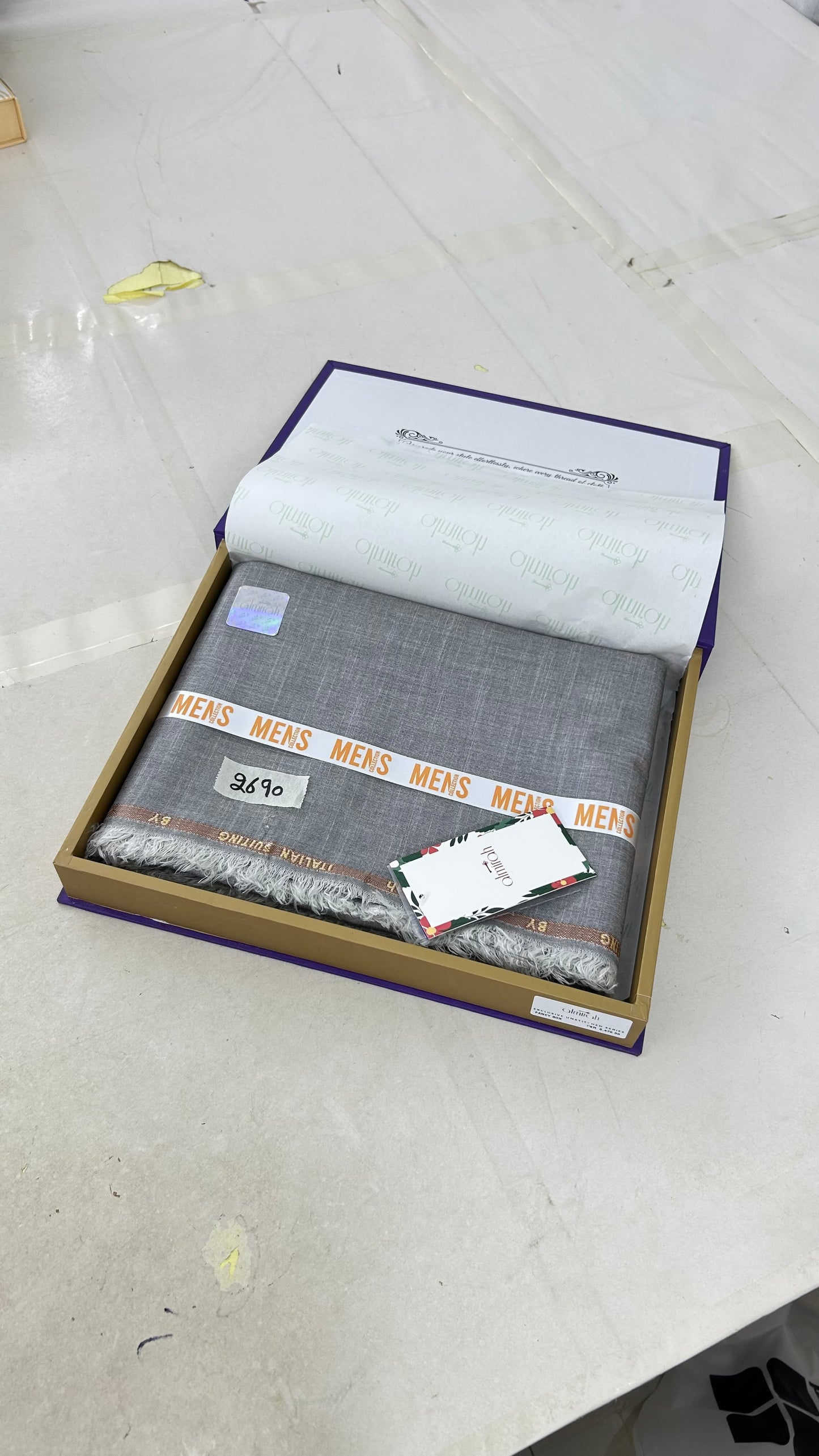 GENTS BOX WASH N WEAR