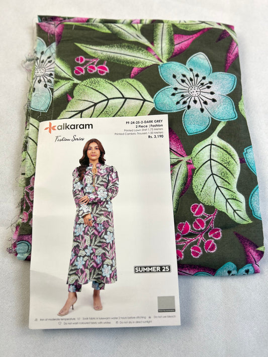 ALKARAM LAWN 2 PC