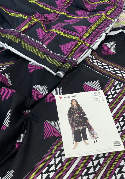 ALKARAM LAWN 2 PC SHIRT DUPATTA