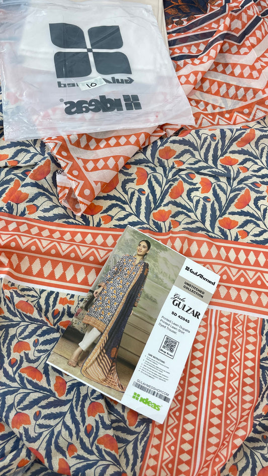 GULAHMED LAWN 3PC