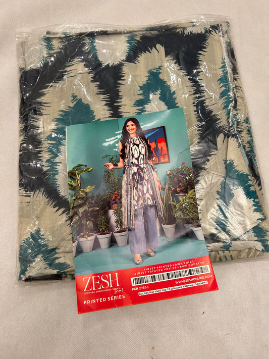 LAWN 2 PC SHIRT DUPATTA