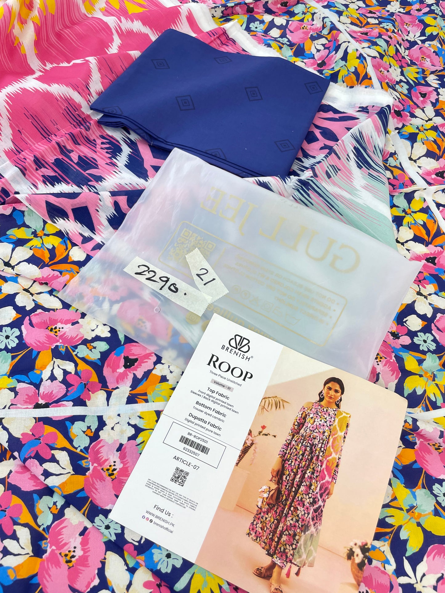 GULLJEE LAWN 3 PC