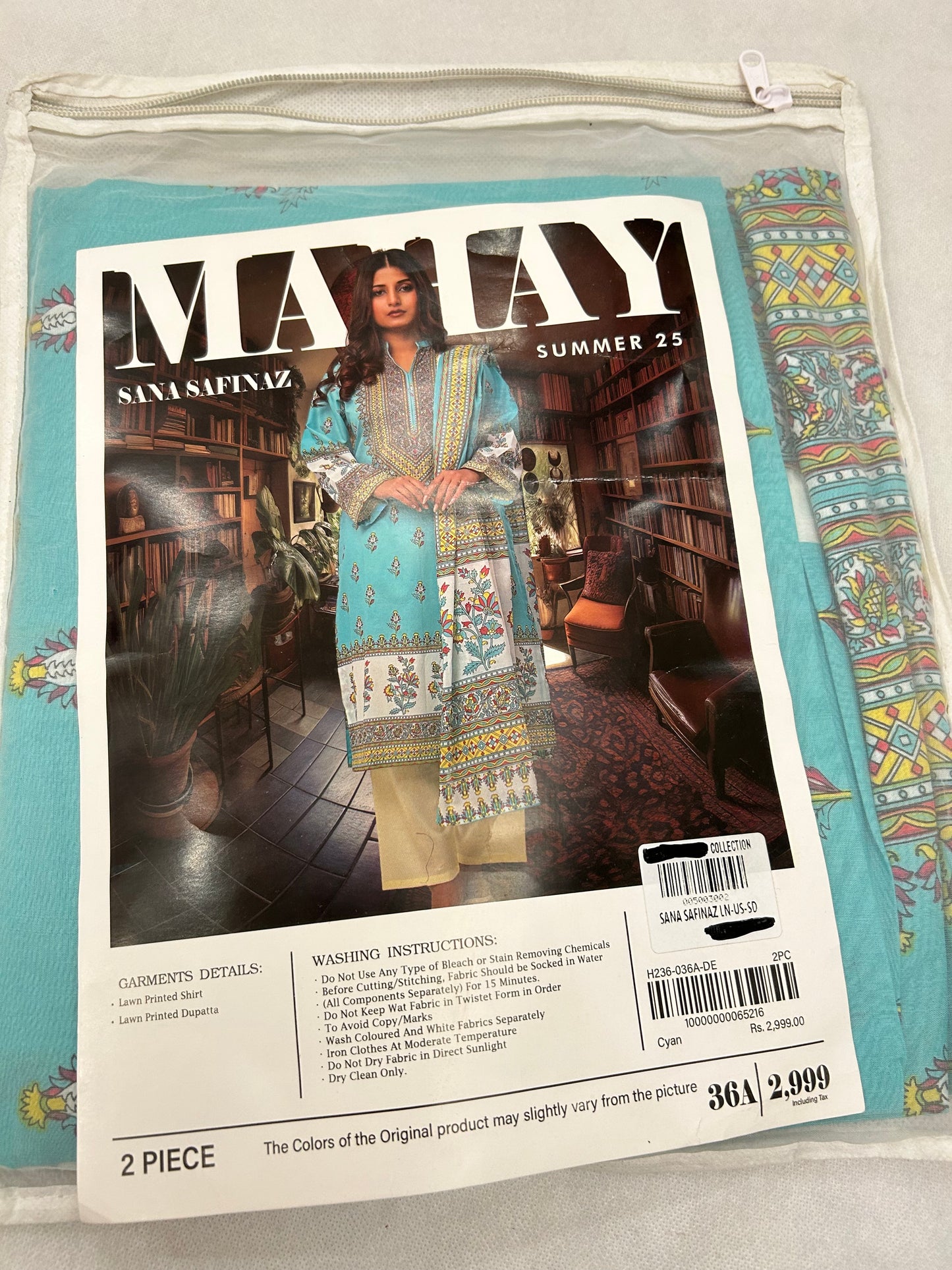 LAWN 2 PC SHIRT DUPATTA