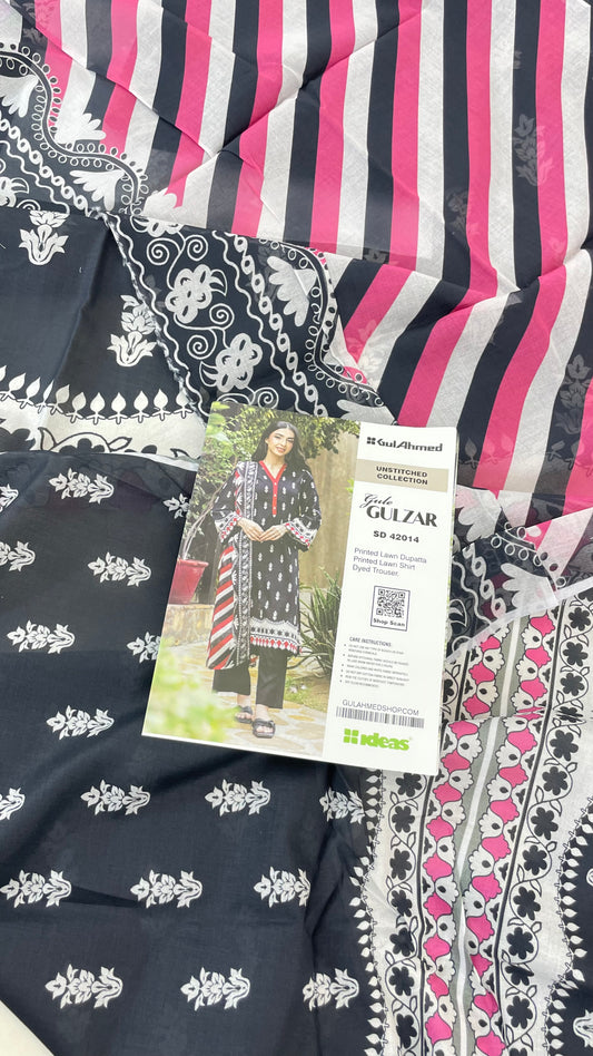 GULAHMED LAWN 3PC