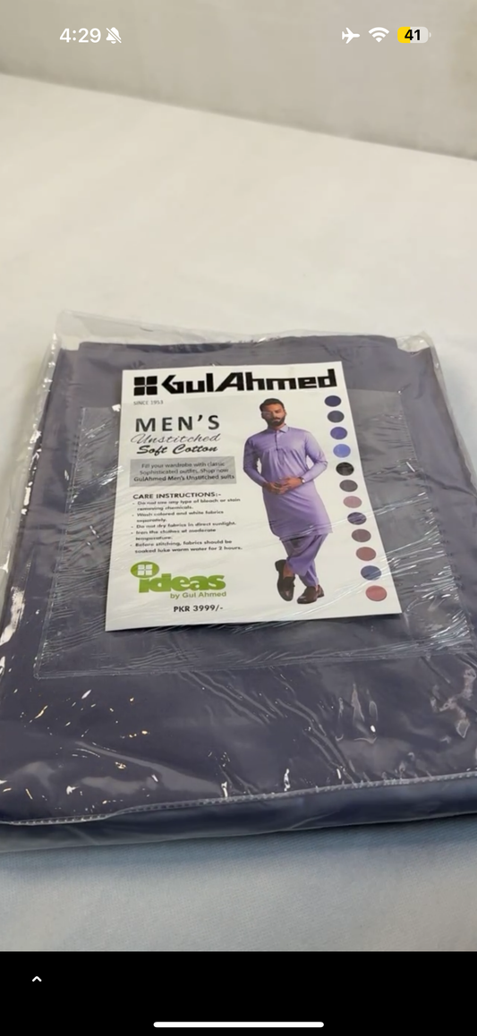GUL AHMED GENTS SOFT COTTON