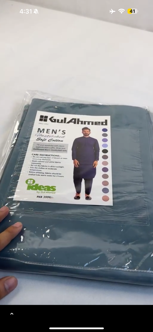 GUL AHMED GENTS SOFT COTTON