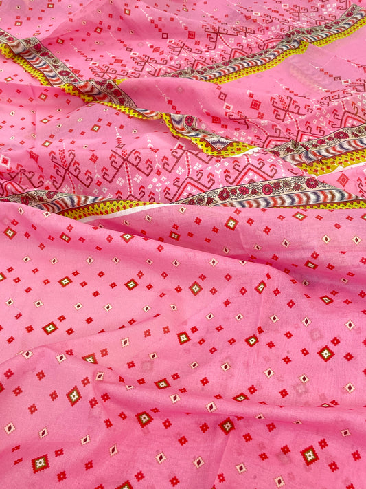 NISHAT LAWN 2 PC SHIRT DUPATTA