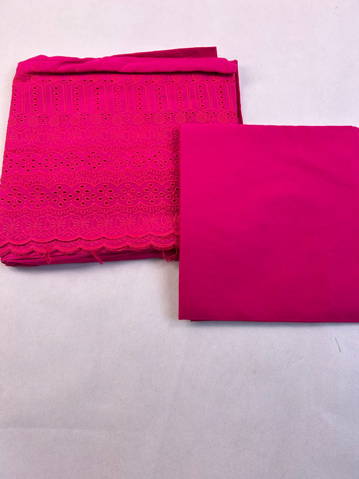 COTTON CHICKANKARI 2PC