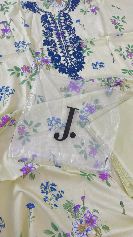 J. EMB 2 PC SHIRT TROUSER