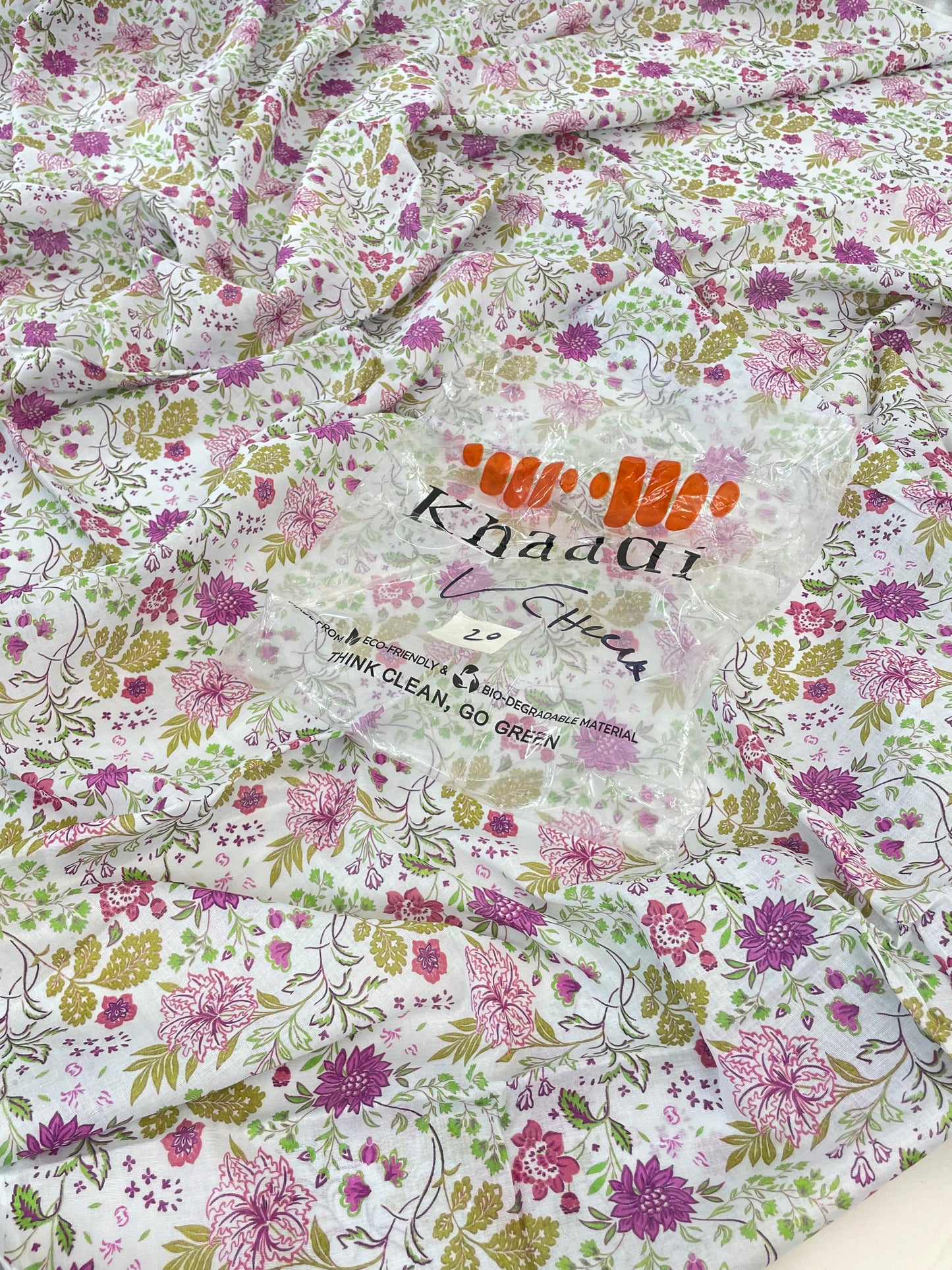 KHAADI LAWN SHIRT TROUSER 2 PC