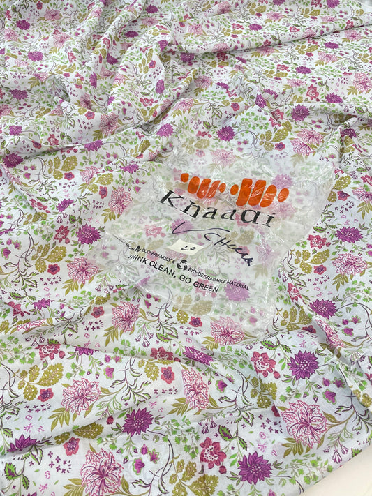 KHAADI LAWN SHIRT TROUSER 2 PC