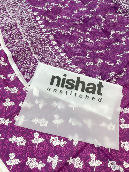 MIX BRAND LUXURY 2 PC SHIRT DUPATTA PURE LAWN