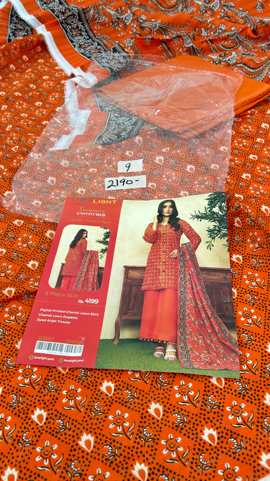 MIX BRAND LAWN 3 PC SALE