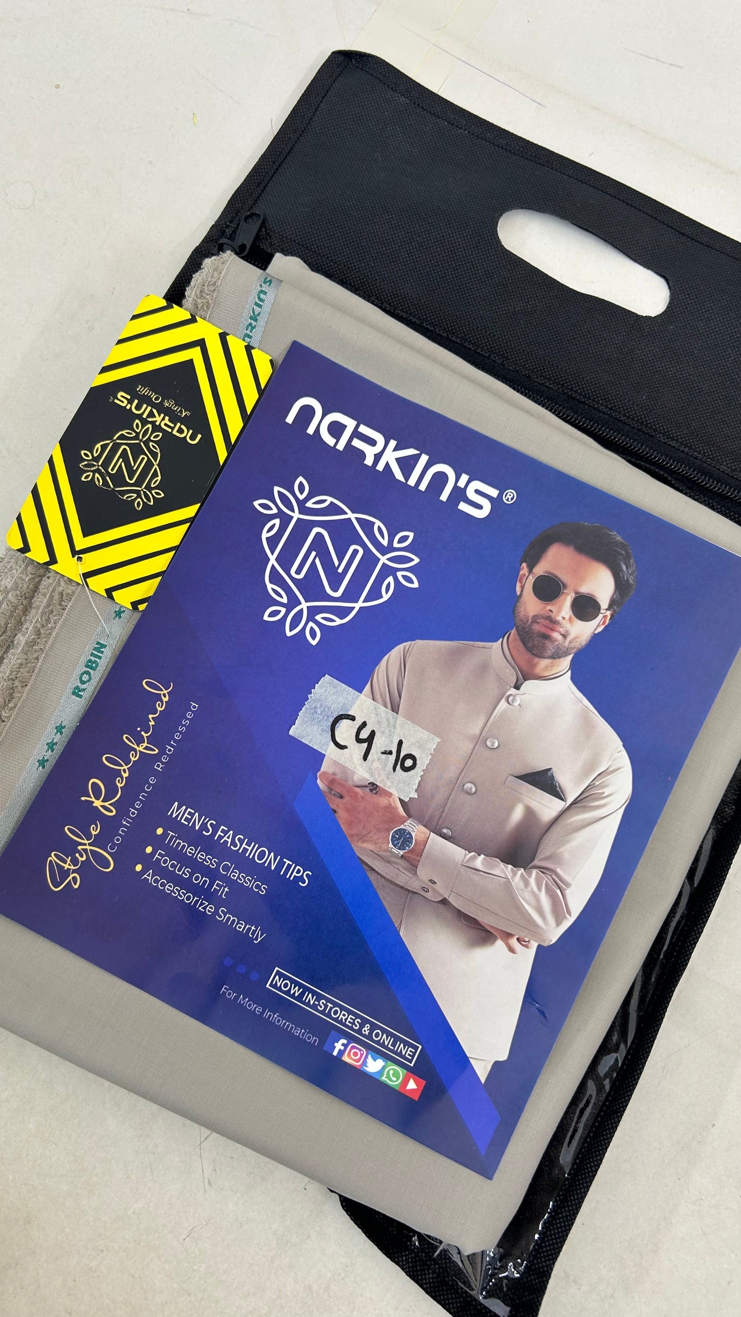 NARKIN GENTS WASH N WEAR