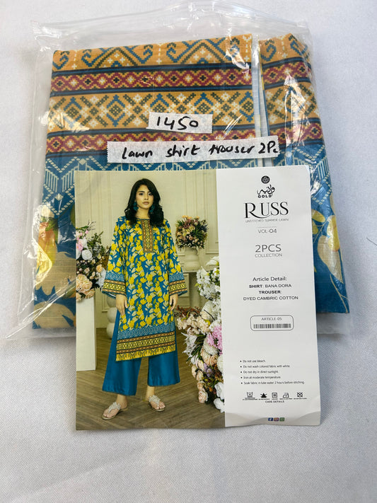LAWN 2 PC SHIRT TROUSER