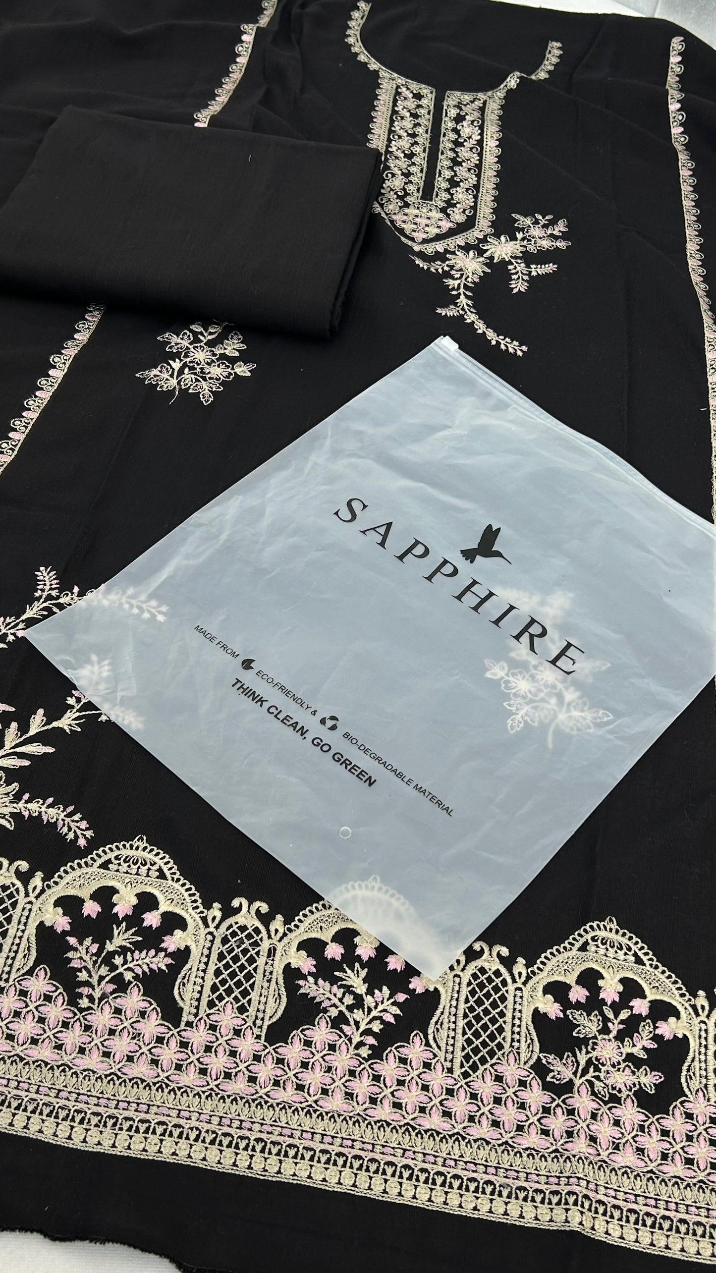 SAPPHIRE EMB KHADDAR 2 pc