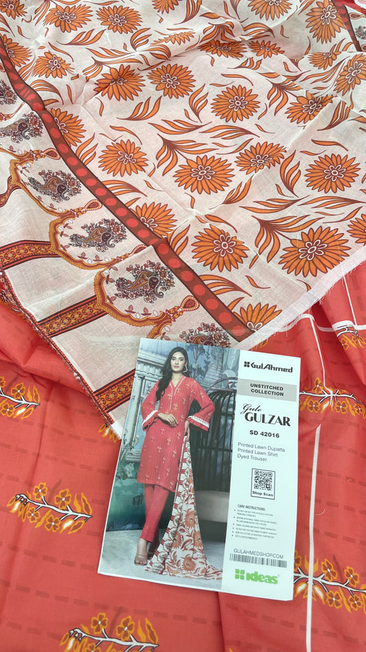 GULAHMED LAWN 3PC