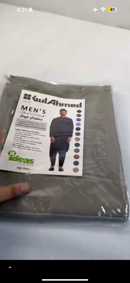 GUL AHMED GENTS SOFT COTTON