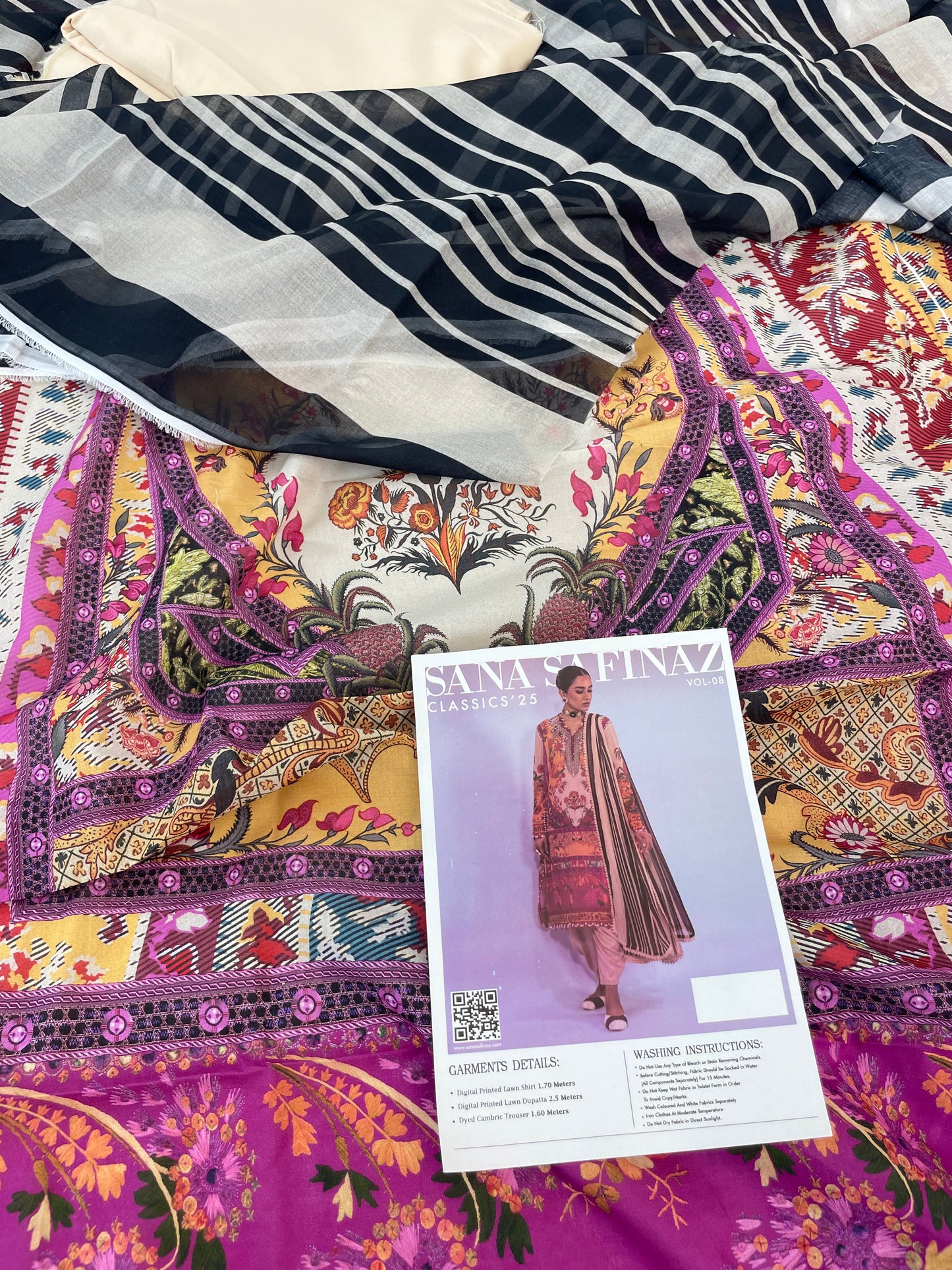 SANA SAFINAZ LAWN  3 PC