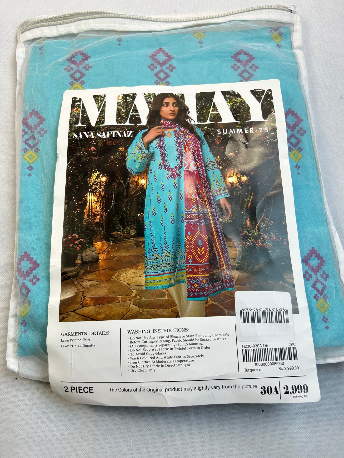 LAWN 2 PC SHIRT DUPATTA
