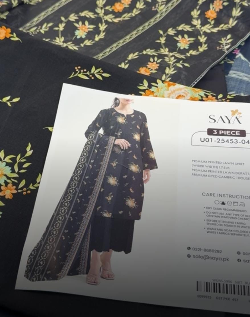 SAYA LAWN 3PC