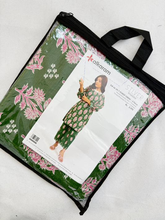 ALKARAM KHADDAR 2 PC SHIRT TROUSER