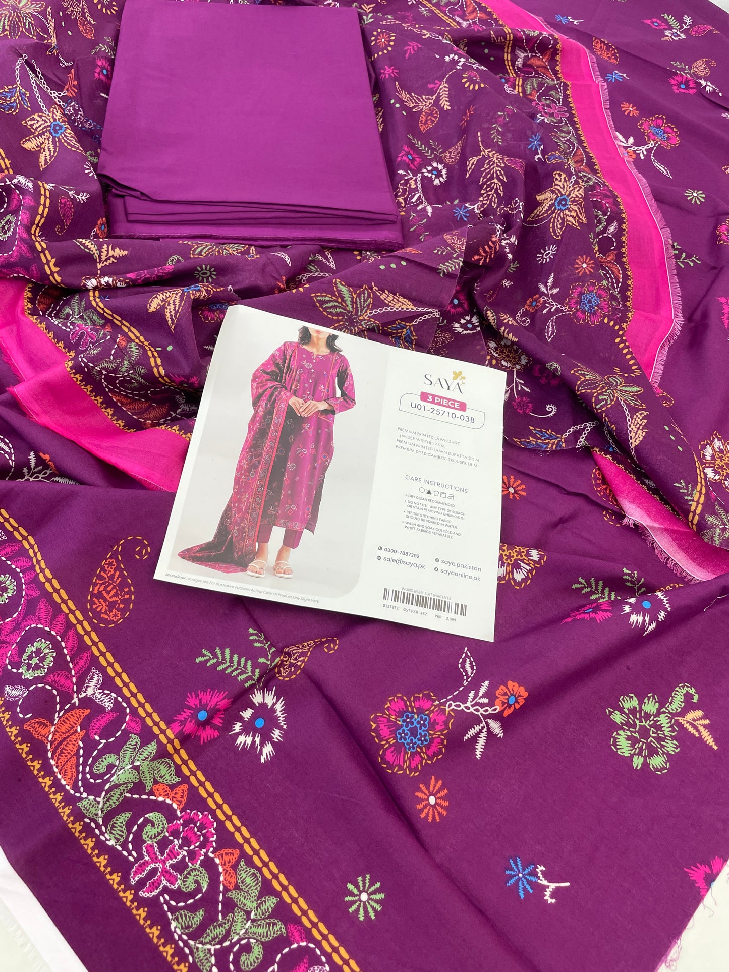 SAYA LAWN 3 PC