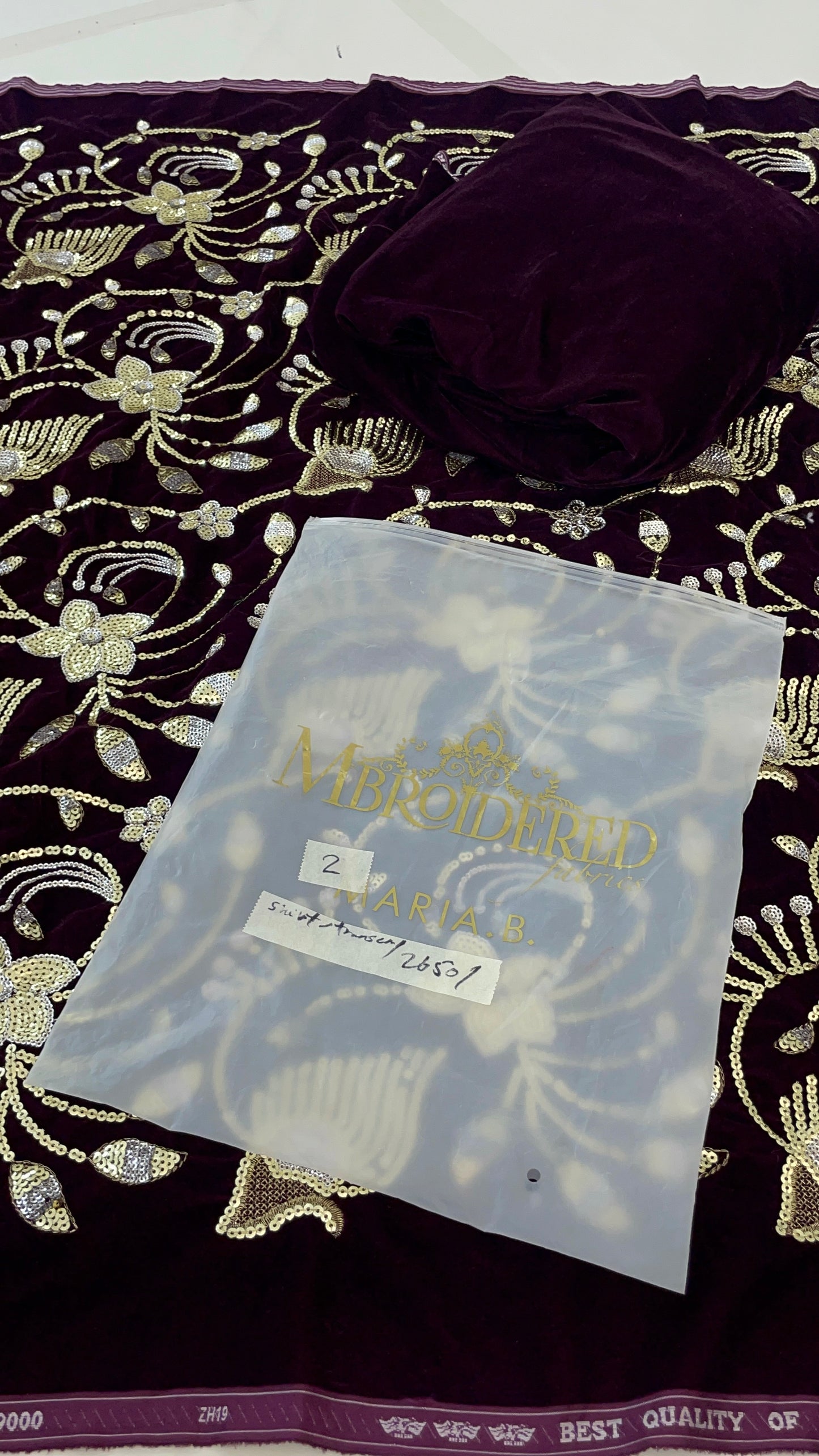 VELVET 2PC SHIRT TROUSERS