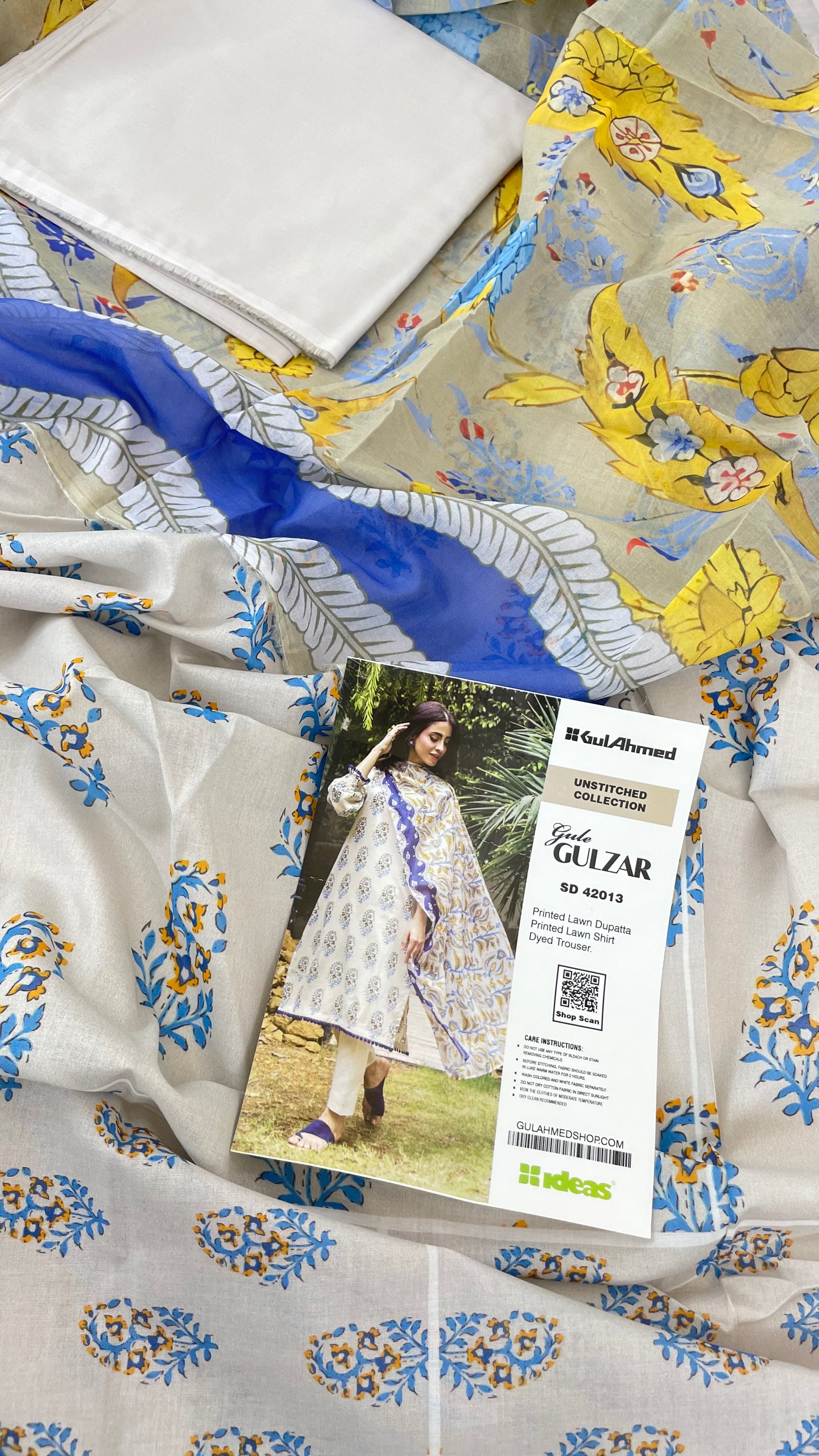 GULAHMED LAWN 3PC