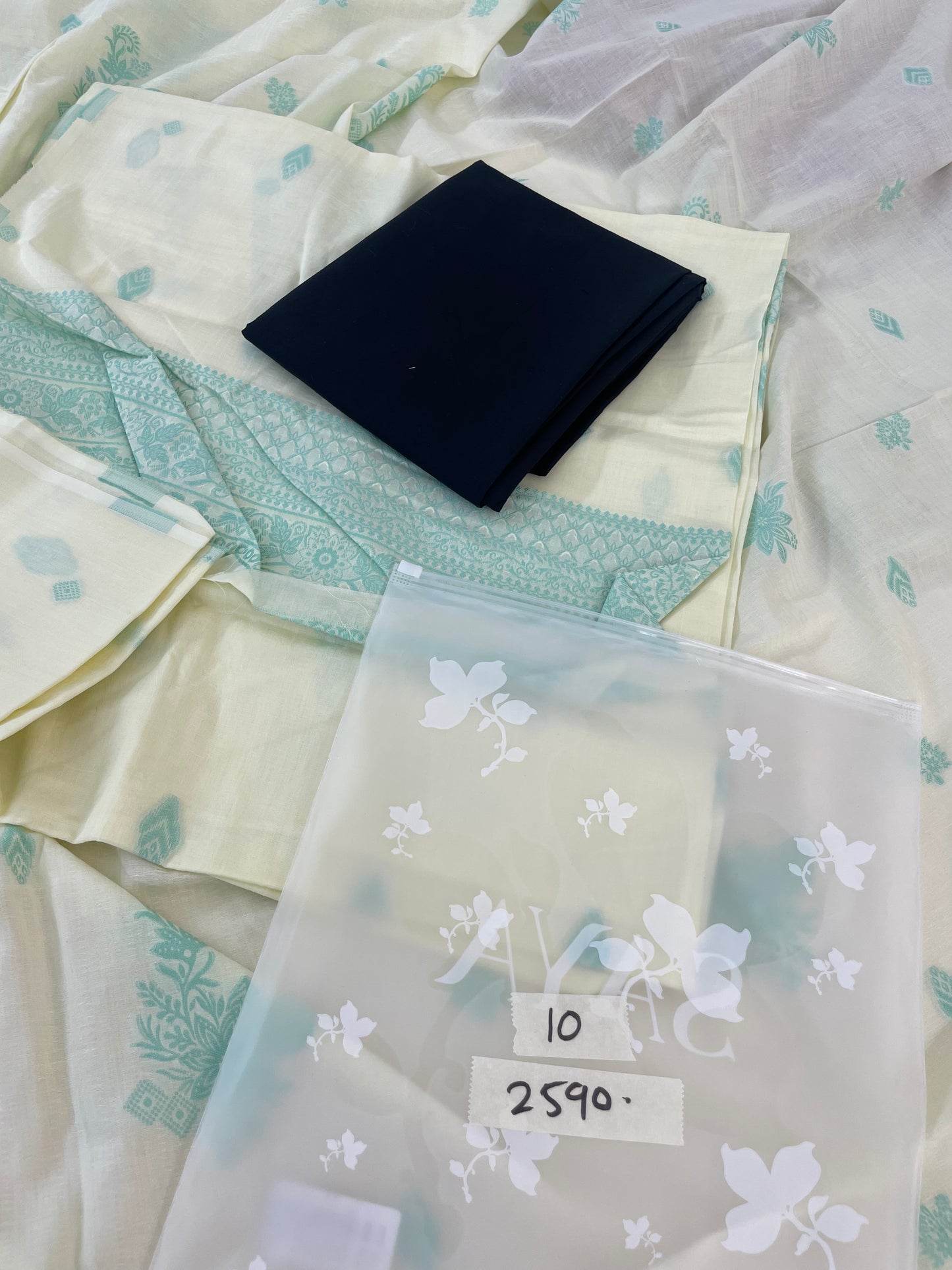 SAYA LAWN JACQUARD 3 PC