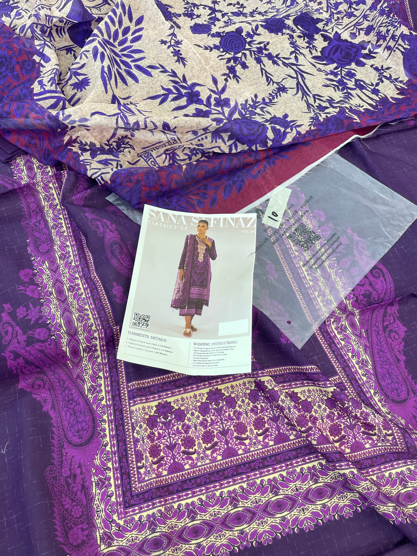 SANA SAFINAZ LAWN  3 PC