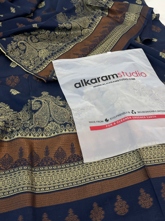 ALKARAM JACQUARD 3 PC