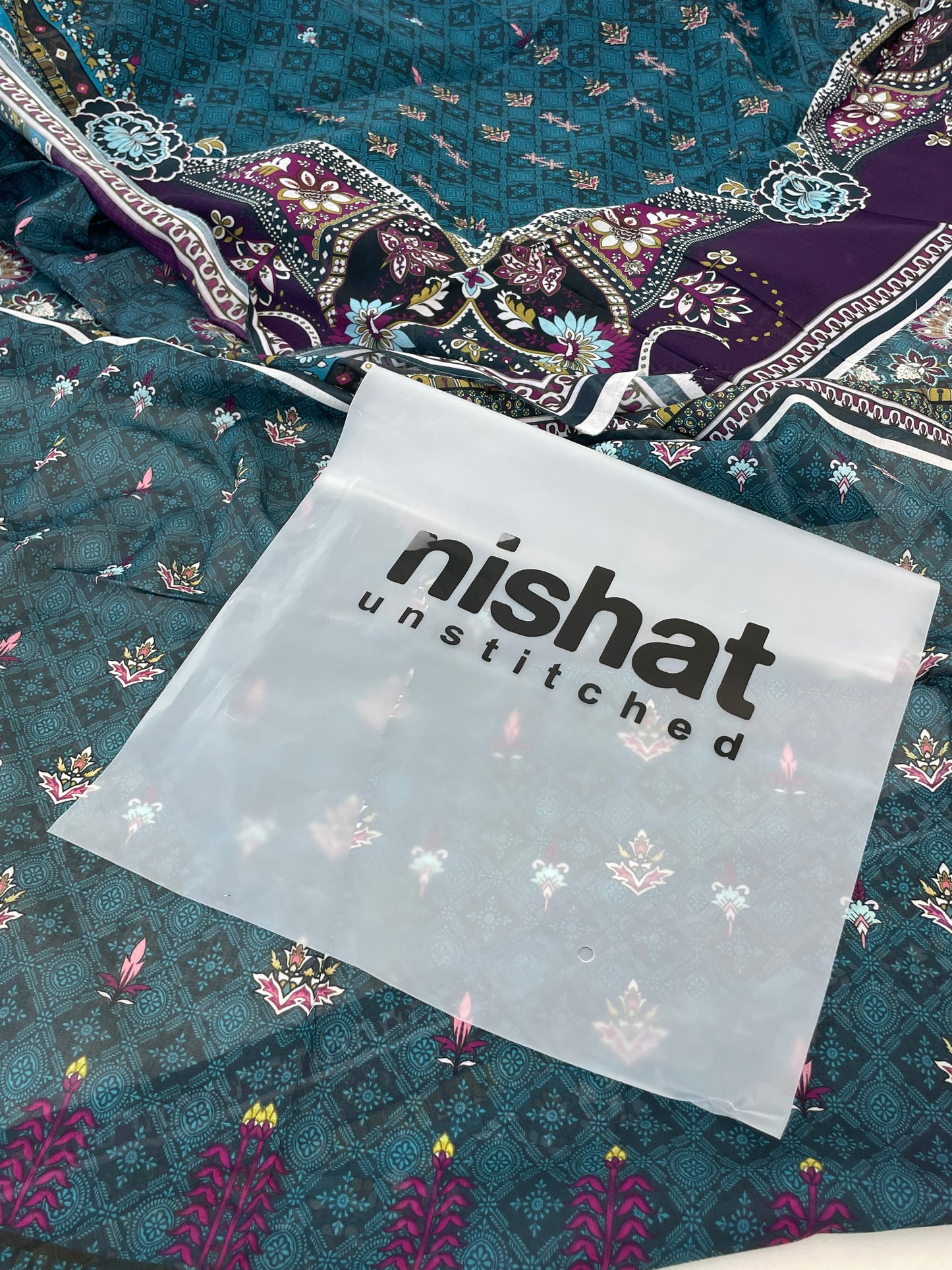 NISHAT LAWN 2 PC SHIRT DUPATTA