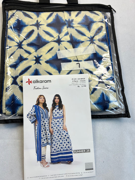Lawn 2 pc shirt dupatta