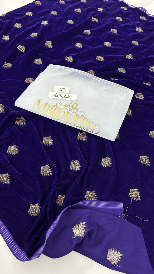 MARIA B VELVET FRONT ONLY