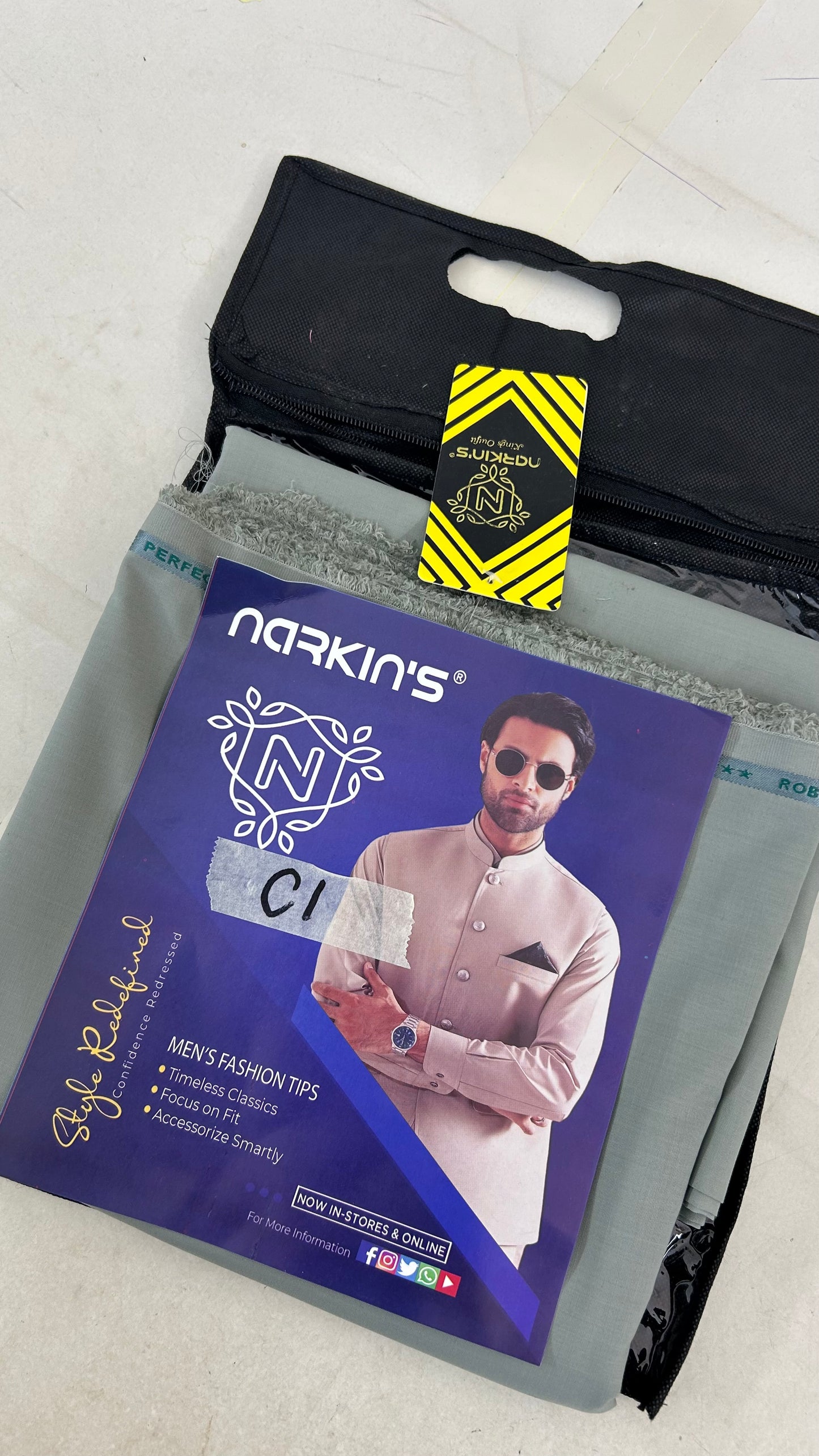 NARKIN GENTS WASH N WEAR