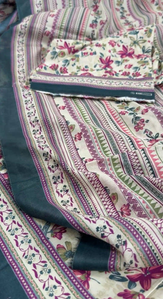 BIN SAEED LAWN 3PC