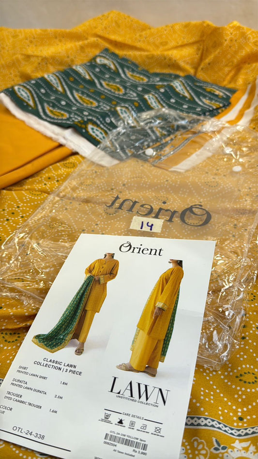 ORIENT LAWN 3 PC