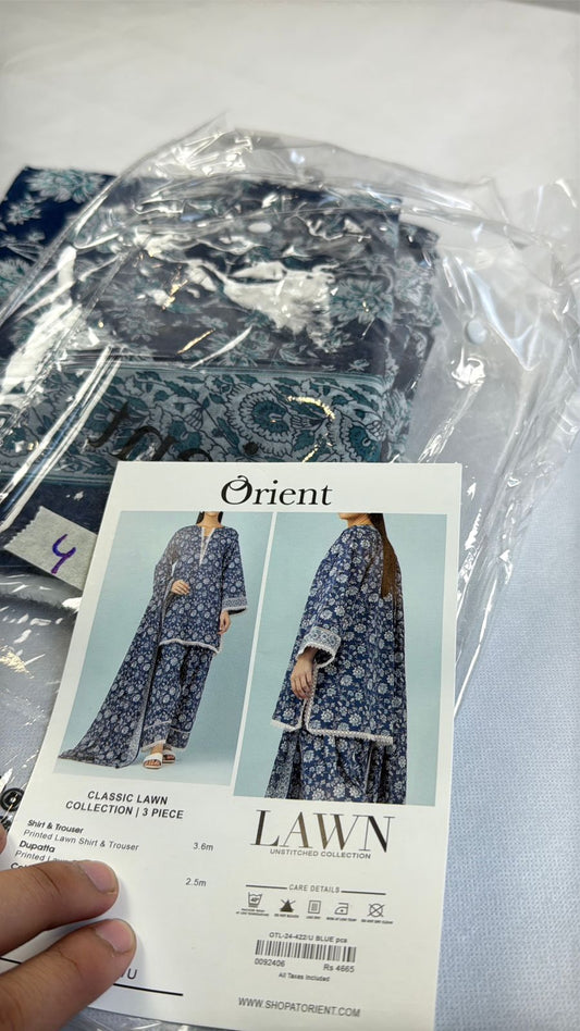 ORIENT LAWN 3 PC