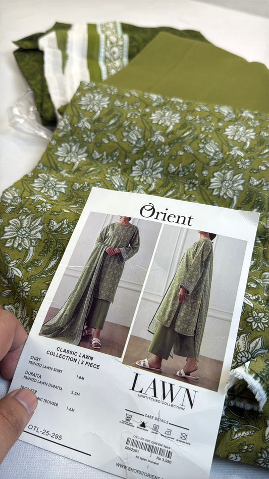 ORIENT LAWN 3 PC