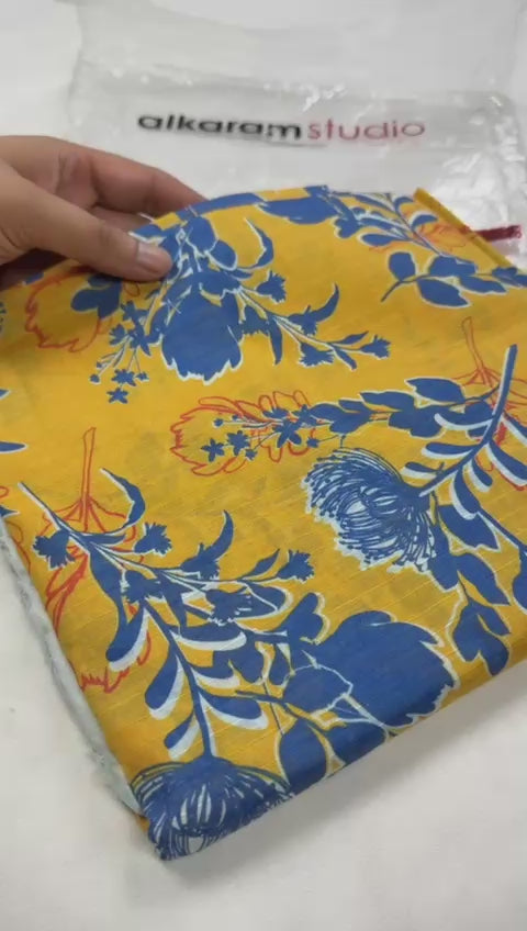 ALKARAM LAWN ALLOVER 2 PC