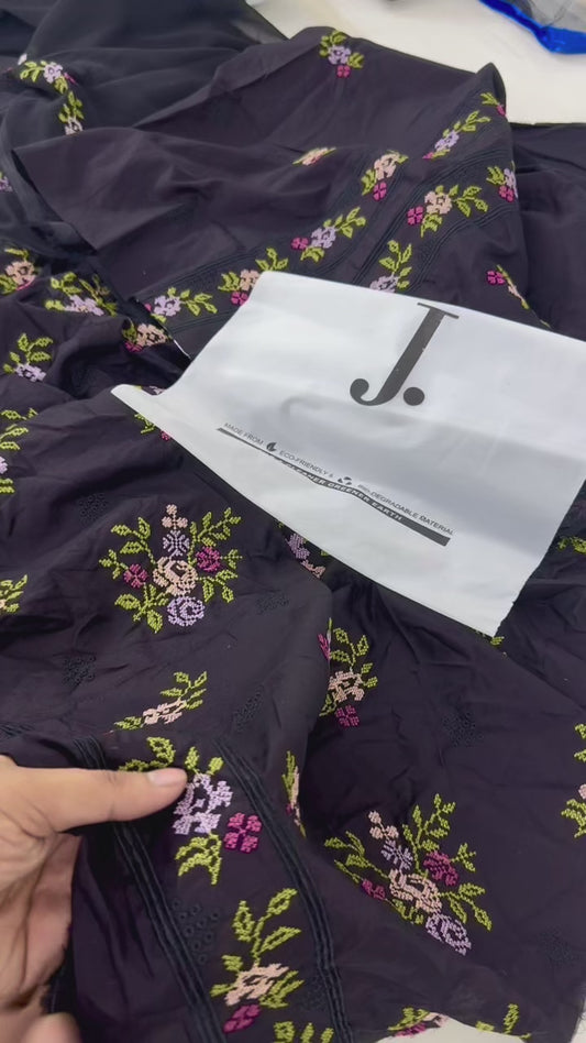 J. LUXURY 2 PC EMB SHIRT DUPATTA