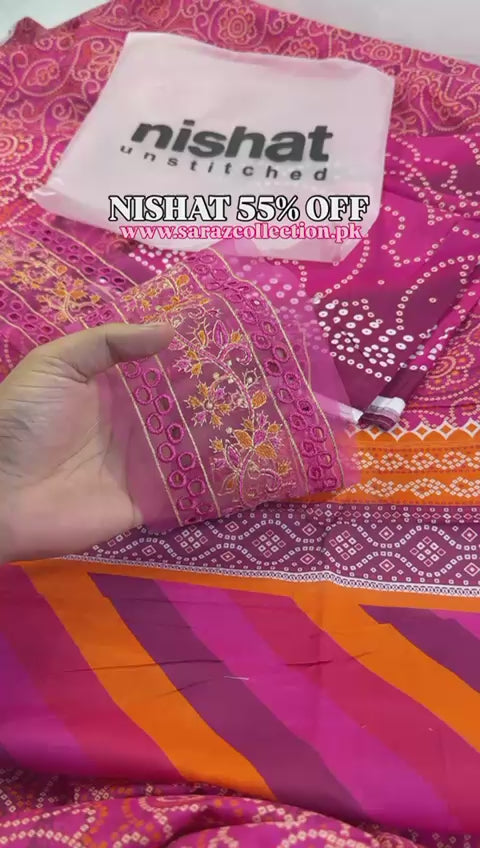 NISHAT LAWN EMB