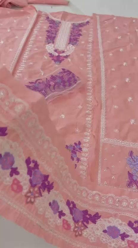 KAYSERIA EMB LAWN 2 PC SHIRT TROUSER