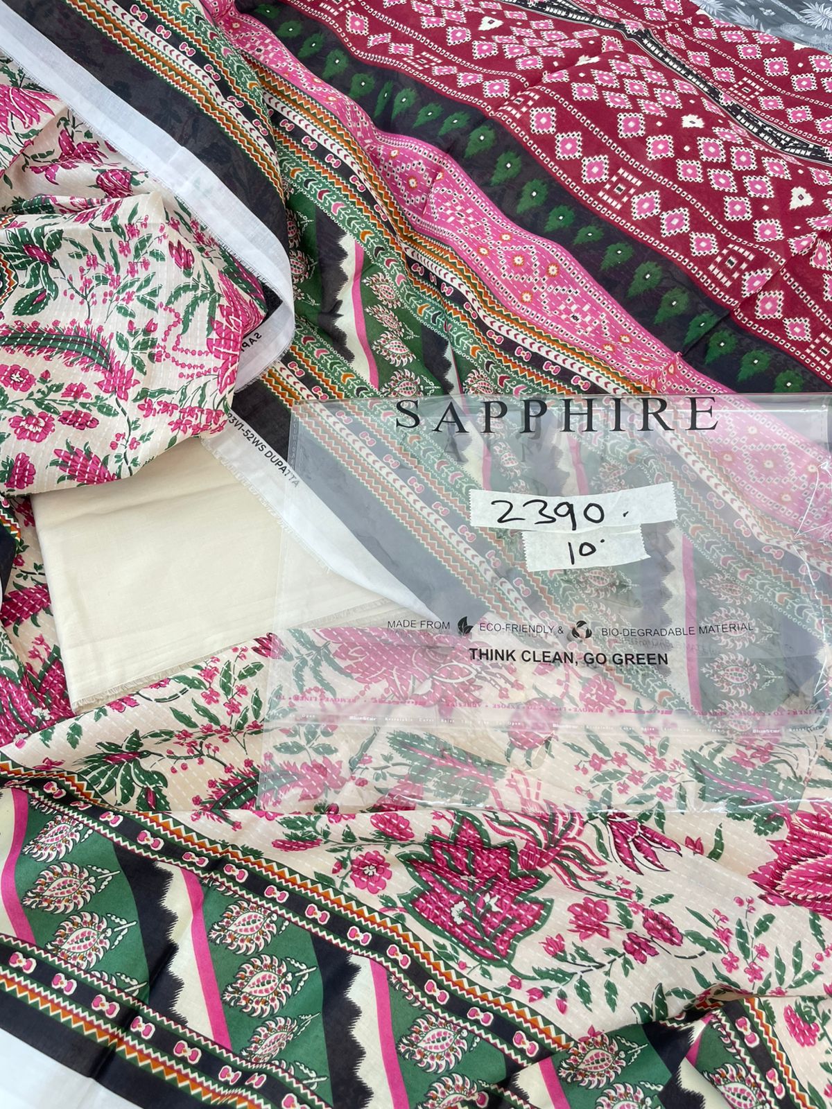 SAPPHIRE LAWN 3 PC