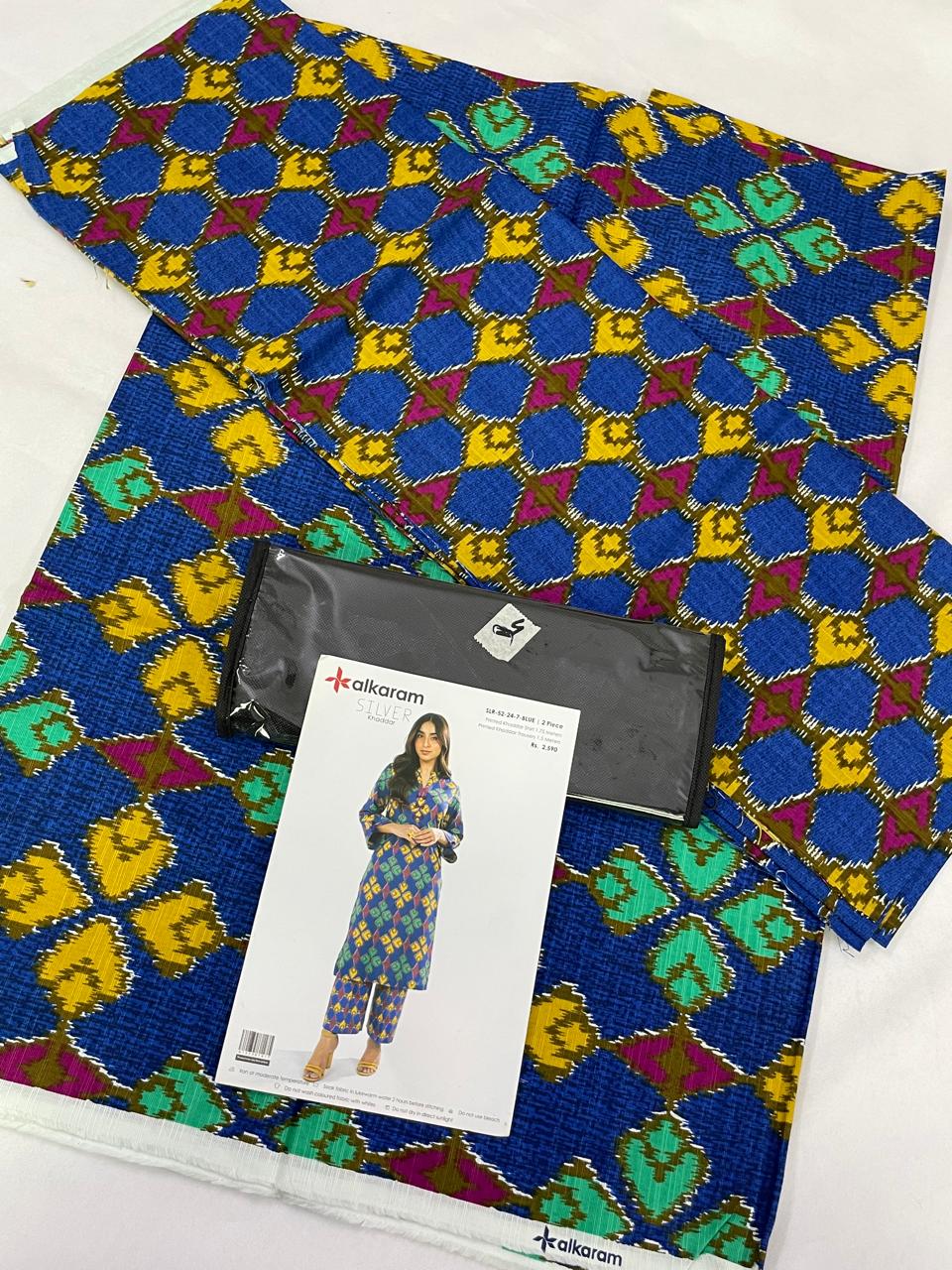 GRAND-ALKARAM KHADDAR 2 PC SHIRT TROUSER
