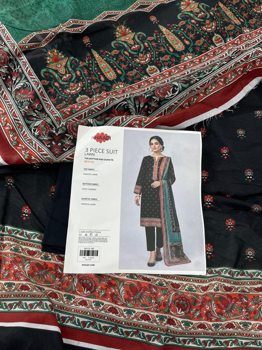 KHAADI LAWN 3PC