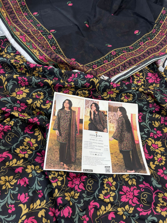 ASIMJOFA LAWN 3PC