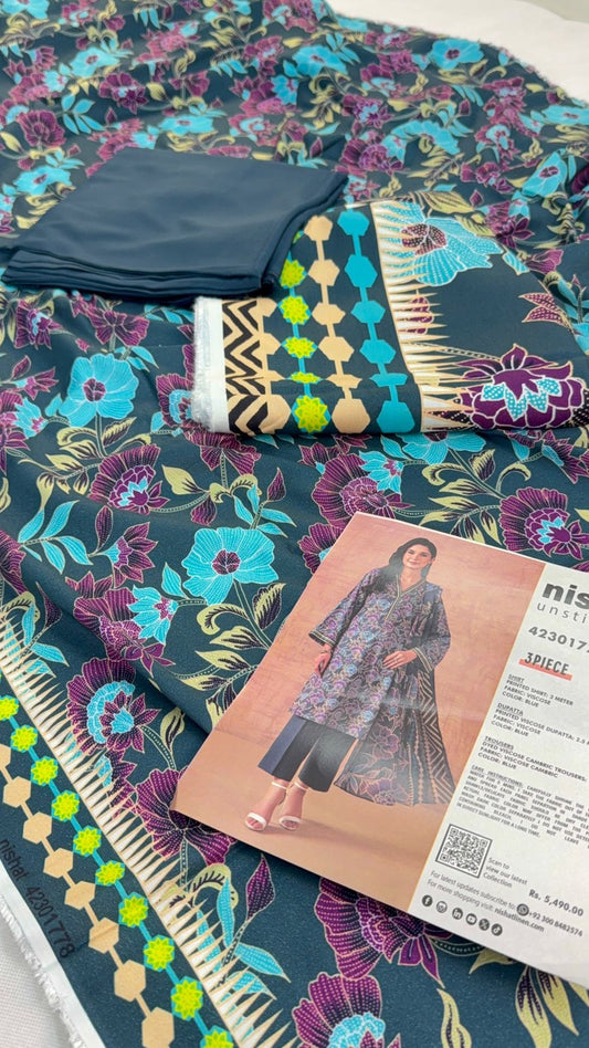 NISHAT VISCOSE 3 PC